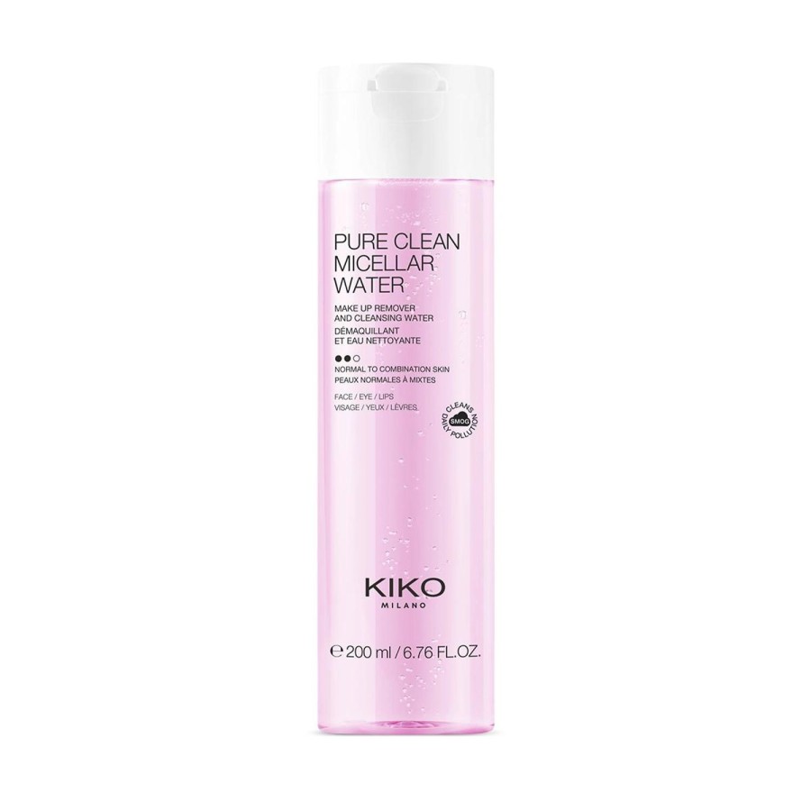 KIKO Milano Makeup Removers | Pure Clean Micellar Water Normal To Combination 200Ml