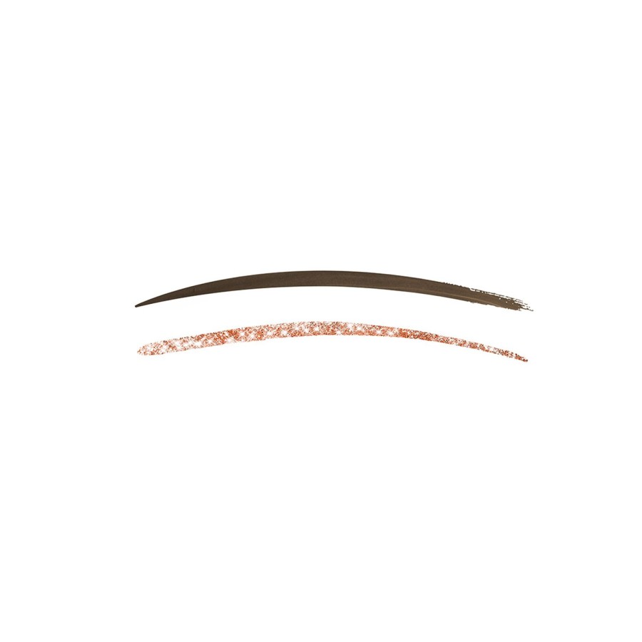 KIKO Milano Eyeliners | Joyful Holiday Matte&Glitter Duo Eyemarker 03 Brown & Copper Glitter