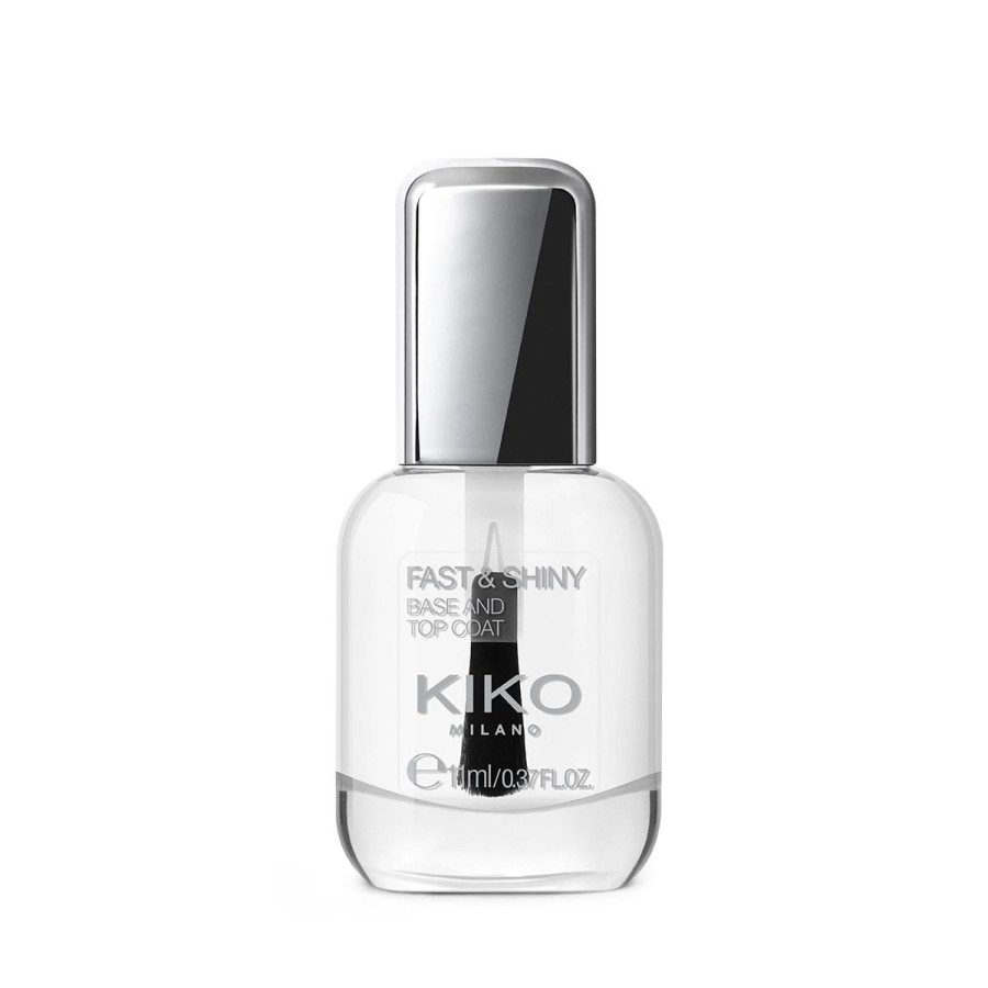 KIKO Milano Nail Care | New Fast & Shiny Base And Top Coat