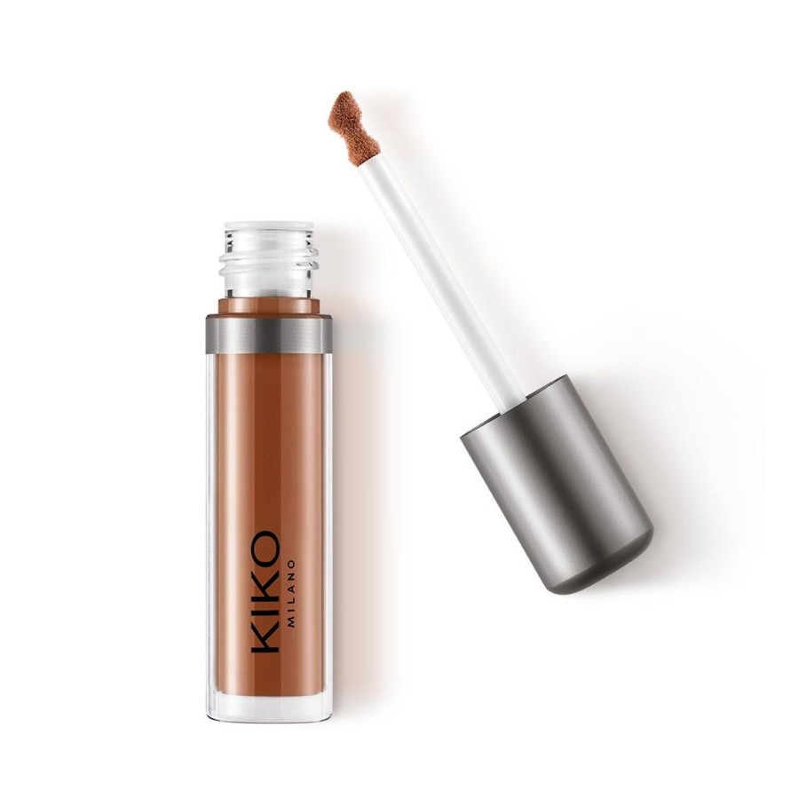 KIKO Milano Lipstick | Lasting Matte Veil Liquid Lip Color 14 Coffee