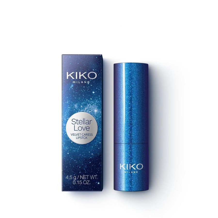 KIKO Milano Lipstick | Stellar Love Velvet Caress Lipstick 01 Love Thrill