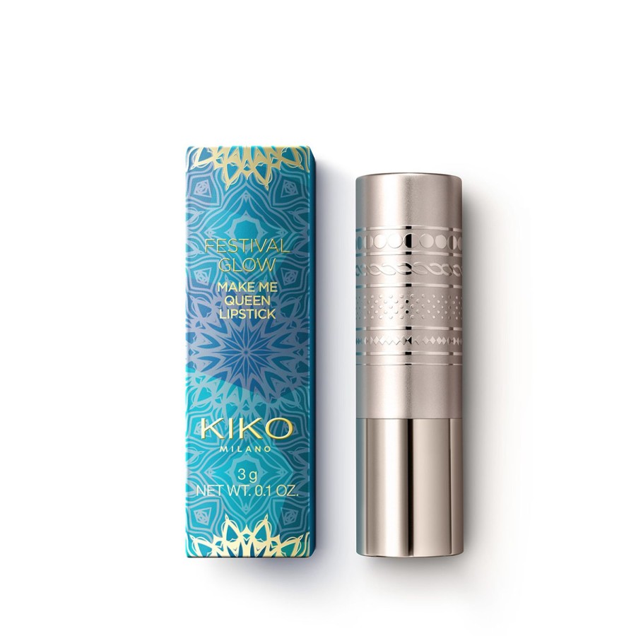 KIKO Milano Lipstick | Festival Glow Make Me Queen Lipstick 03 Strike A Mauve