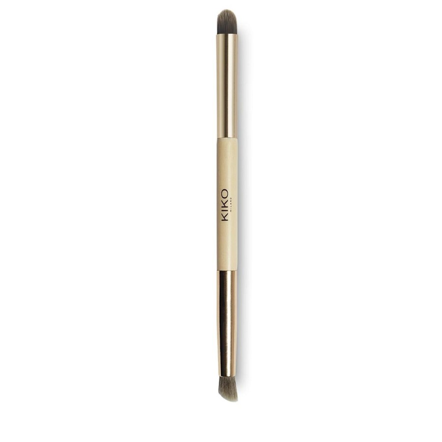 KIKO Milano Eye Brushes | Green Me Double Eye Brush