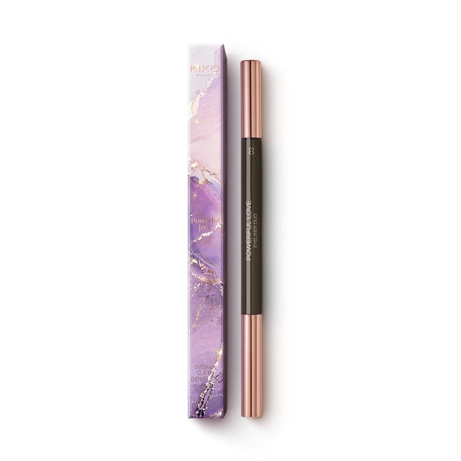 KIKO Milano Eyeliners | Powerful Love Eyeliner Duo 03 Charming Obsidian