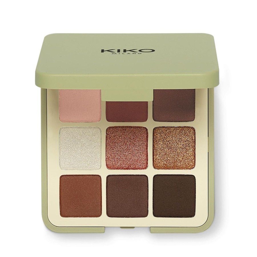 KIKO Milano Eye Palettes | Green Me Eyeshadow Palette 101 Cool Spice