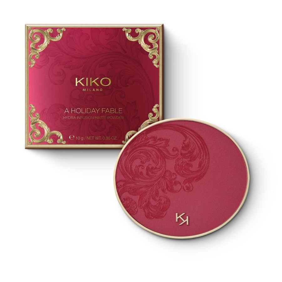 KIKO Milano Makeup Powders | A Holiday Fable Hydra Infusion Matte Powder 03 Neutral Beige