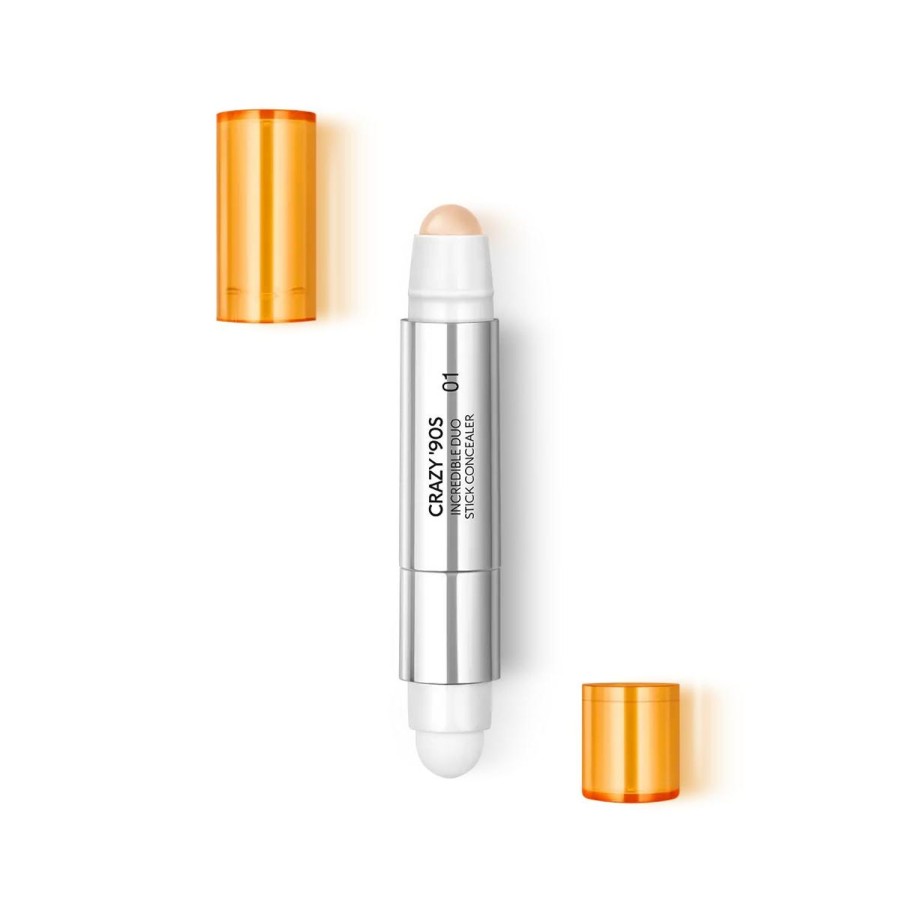 KIKO Milano Correctors | Crazy '90S Incredible Duo Stick Concealer 01 Light Rose