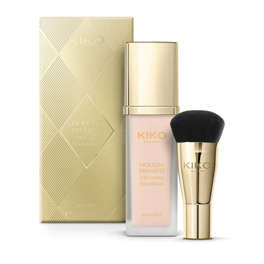 KIKO Milano Foundation | Holiday Premiere 24H Lasting Foundation 01 Porcelain