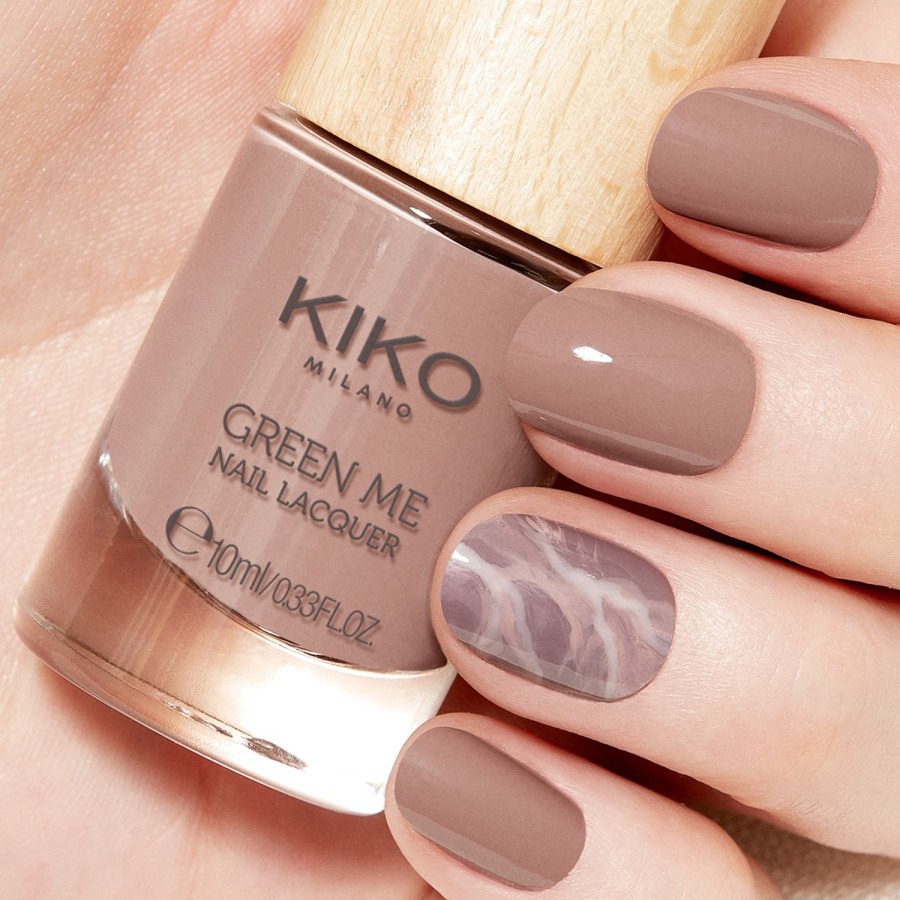 KIKO Milano Nail Polish | Green Me Nail Lacquer 04 Taupe