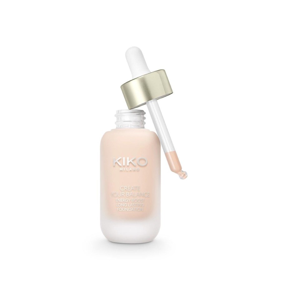 KIKO Milano Foundation | Create Your Balance Energy Boost Long Lasting Foundation 01 Ivory