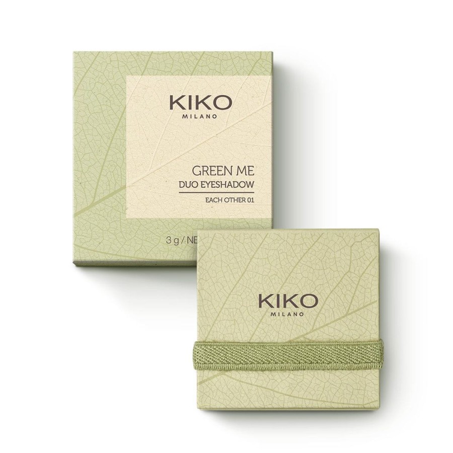 KIKO Milano Eyeliner | New Green Me Duo Eyeshadow 01 Each Other